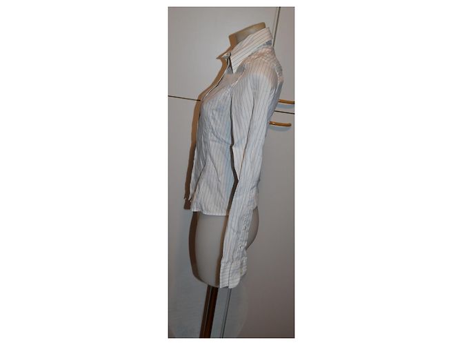Dolce & Gabbana Camisa de Algodón a Rayas - vista 3