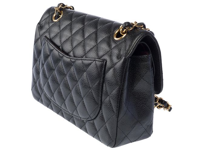 Borsa CHANEL Timeless/Classique in Pelle Nera - 104051 - vista 2