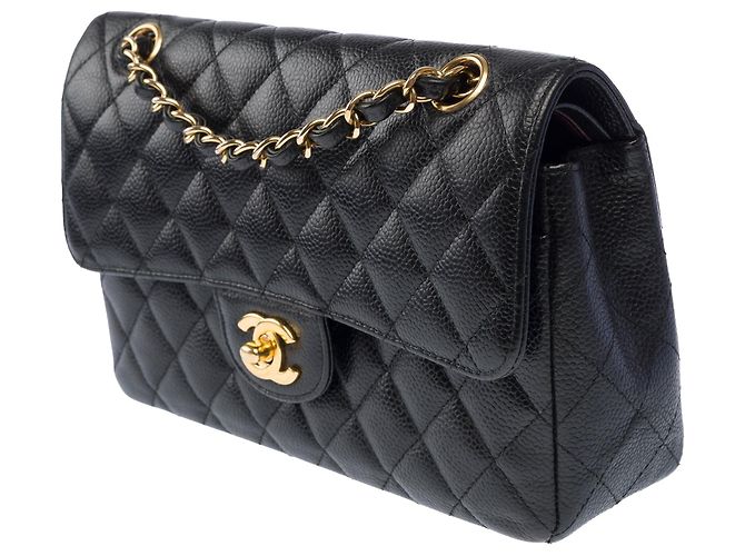 Borsa CHANEL Timeless/Classique in Pelle Nera - 104051 - vista 5
