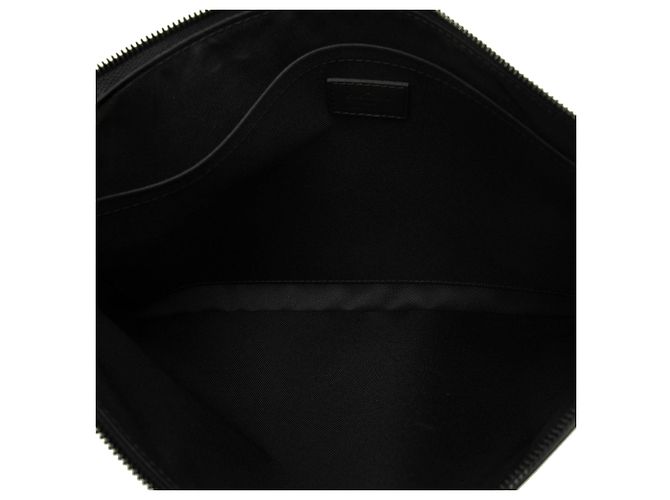 Borsa a pochette clutch Louis Vuitton Monogram Shadow Discovery Nera - vista 4
