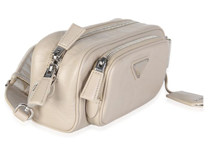 Borsa a tracolla Prada Deserto Antique Nappa multi-tasche - vista 4