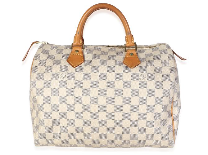 Louis Vuitton Damier Azur Canvas Speedy 30 - vista 2