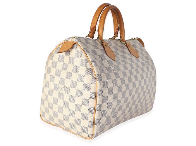 Louis Vuitton Damier Azur Canvas Speedy 30 - vista 4