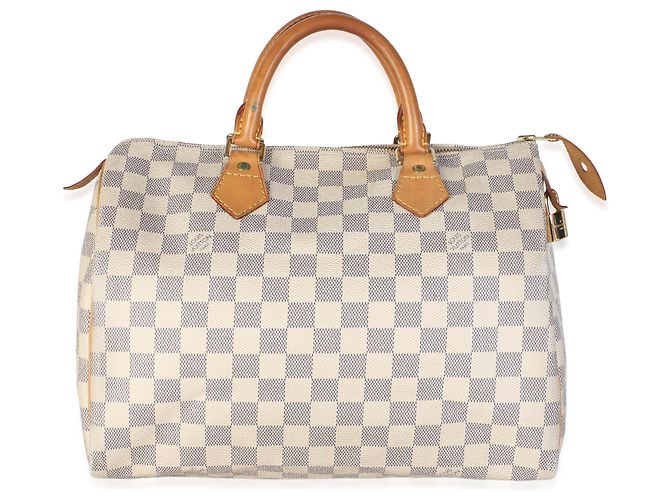 Louis Vuitton Damier Azur Canvas Speedy 30 - vista 7