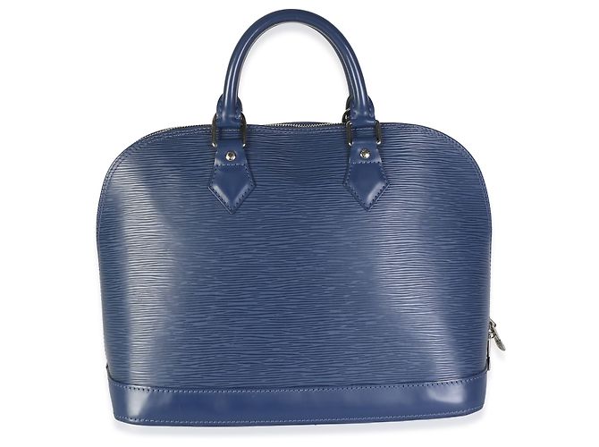 Louis Vuitton Navy Epi Alma PM - vista 2