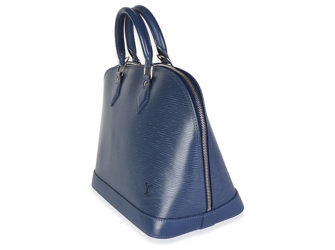 Louis Vuitton Navy Epi Alma PM - vista 3