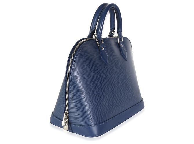 Louis Vuitton Navy Epi Alma PM - vista 4