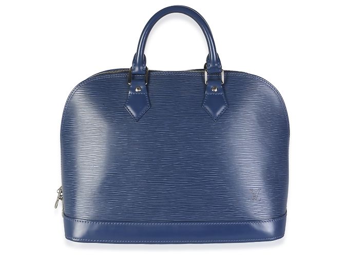 Louis Vuitton Navy Epi Alma PM - vista 8