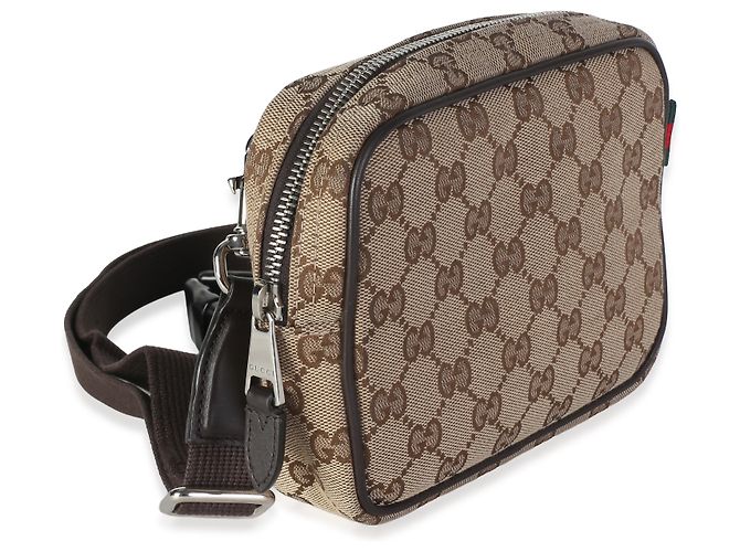 Gucci Mini Borsa a Tracolla Camera in tela GG beige - vista 2