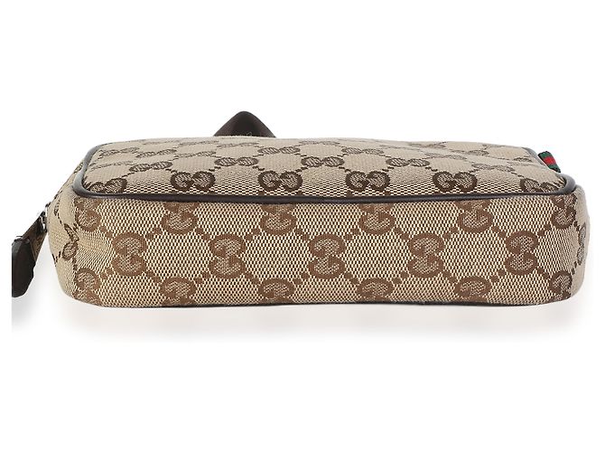 Gucci Mini Borsa a Tracolla Camera in tela GG beige - vista 6