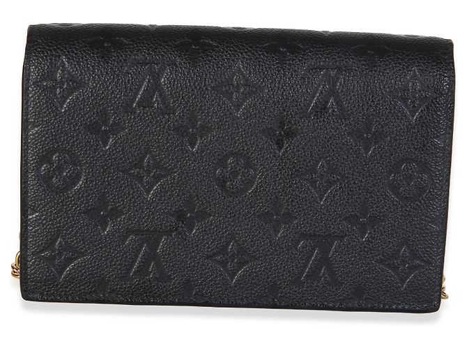 Portafoglio a catena Louis Vuitton Vavin Monogram Empreinte nero - vista 2