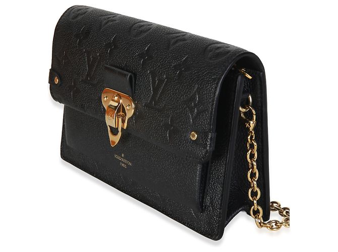 Portafoglio a catena Louis Vuitton Vavin Monogram Empreinte nero - vista 3