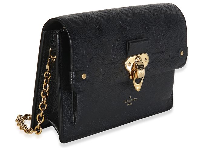 Portafoglio a catena Louis Vuitton Vavin Monogram Empreinte nero - vista 4