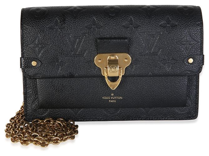Portafoglio a catena Louis Vuitton Vavin Monogram Empreinte nero - vista 8