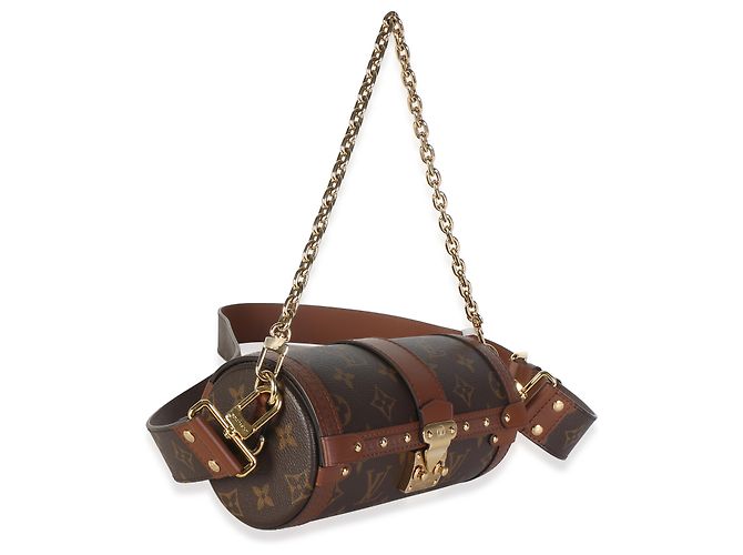 Baù Papillon in tela Monogram Louis Vuitton - vista 4
