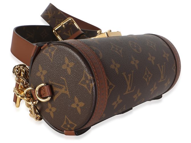 Baù Papillon in tela Monogram Louis Vuitton - vista 5