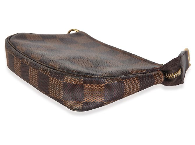 Louis Vuitton Damier Ebene Canvas Mini Pochette Accessoires - vista 6