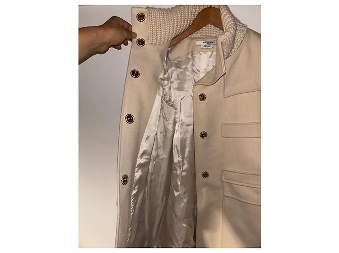 Givenchy kurzer Wollmantel beige - Ansicht 7