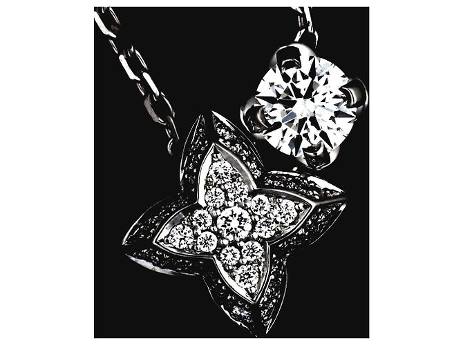 Collana Louis Vuitton Double Round Diamond - vista 7