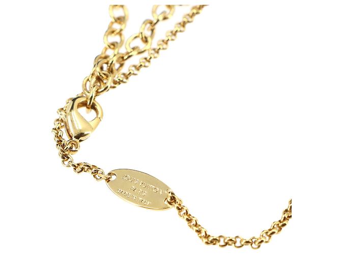 Collana Louis Vuitton Gold Lady LV - vista 5