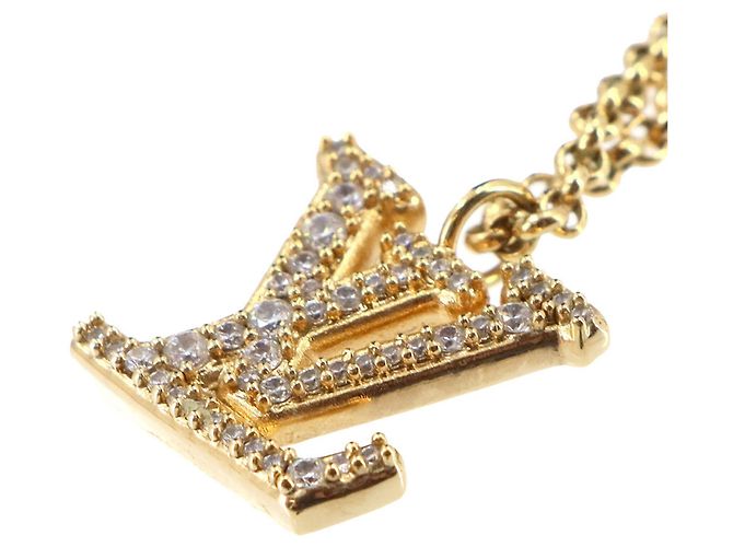 Collana Louis Vuitton Gold Lady LV - vista 6