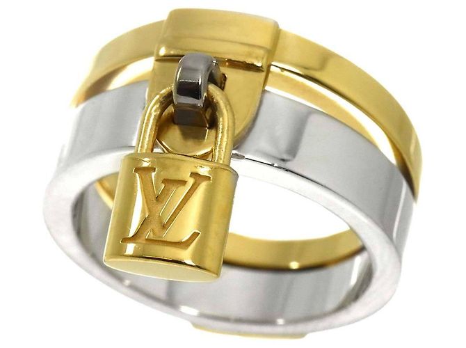 Anello a fascia a 2 file Louis Vuitton Berg Lockit - vista 5
