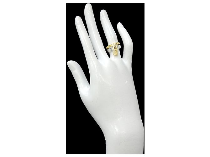 Anello a fascia a 2 file Louis Vuitton Berg Lockit - vista 9
