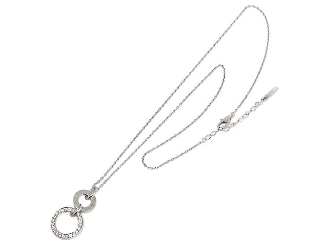Céline Collana Celine in oro bianco 18K e diamanti - vista 2