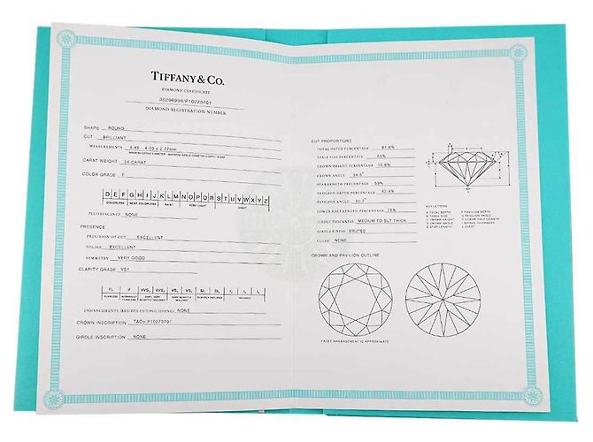 Autre Marque Tiffany & Co. Harmony Diamant-Bandring - Ansicht 9
