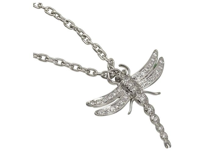 Autre Marque Collana Dragonfly in platino e diamanti Tiffany & Co. - vista 3