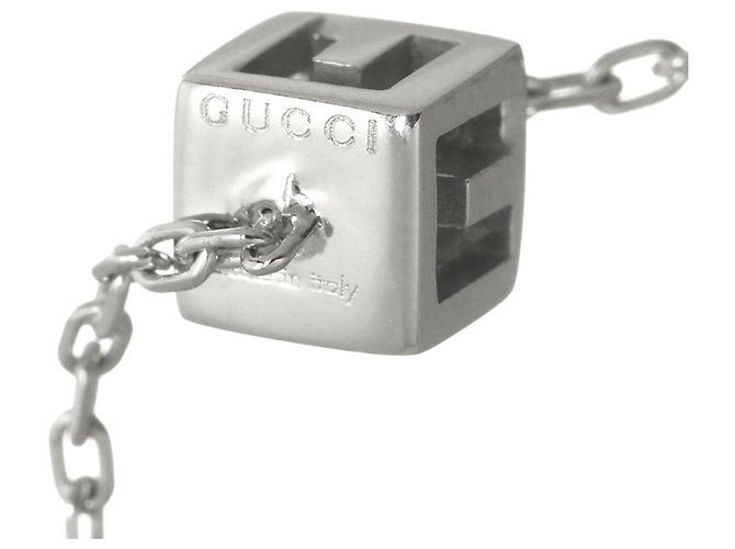Bracciale con charm G-Cube Gucci - vista 4