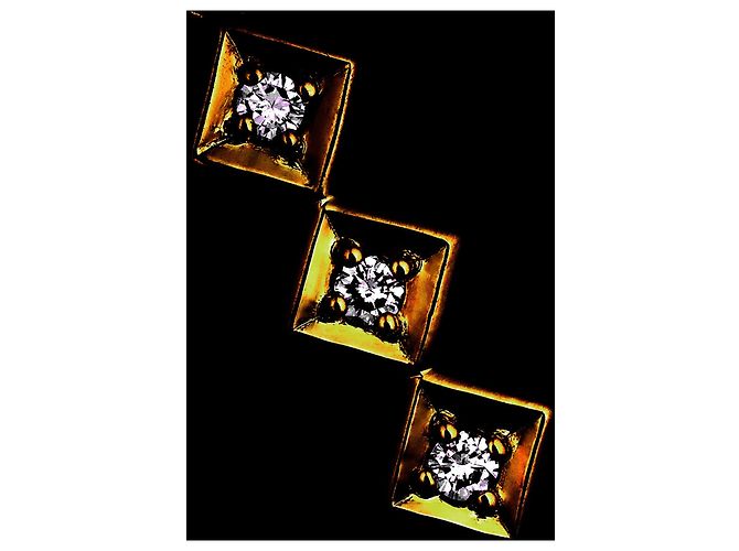 Collana Christian Dior in oro giallo 18K e diamanti - vista 6