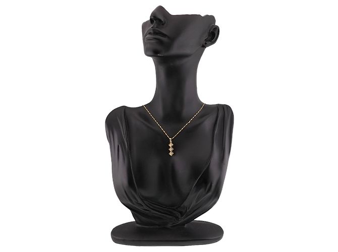 Collana Christian Dior in oro giallo 18K e diamanti - vista 7