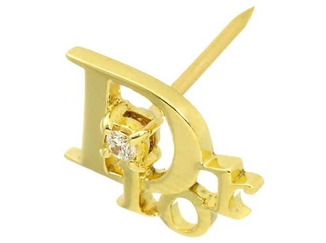 Spilla Christian Dior in oro giallo 18K - vista 3