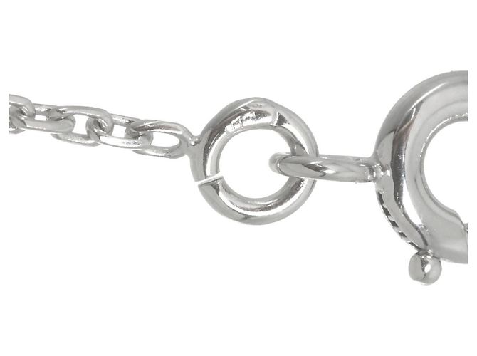 Collana Chanel Camélia in diamanti e oro bianco 18K - vista 5