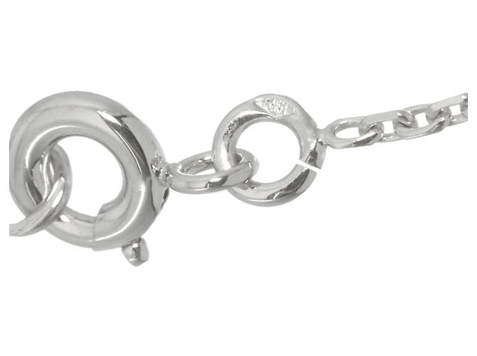 Collana Chanel Camélia in diamanti e oro bianco 18K - vista 6