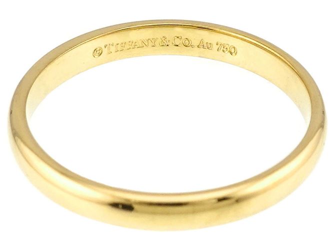 Autre Marque Anello Tiffany & Co. Forever Band 2 in oro giallo 18K - vista 3
