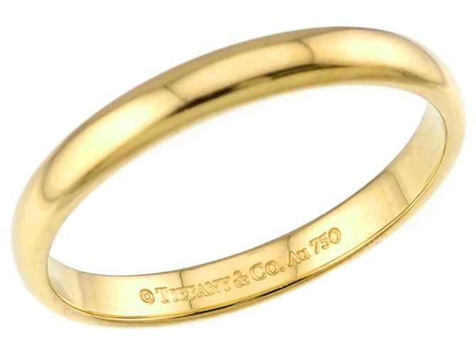Autre Marque Anello Tiffany & Co. Forever Band 2 in oro giallo 18K - vista 4