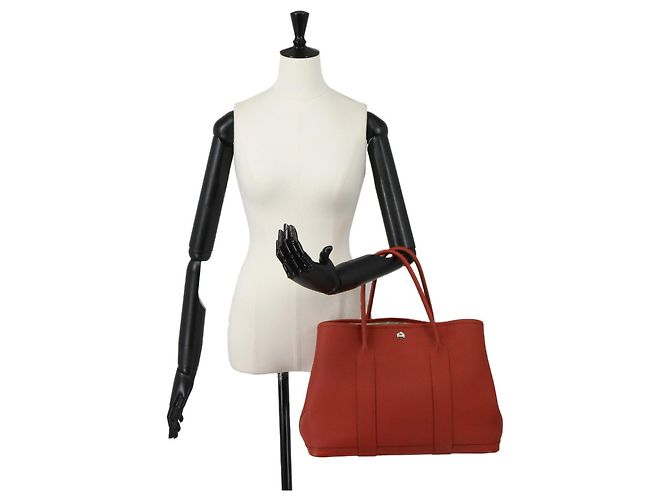 Hermès Borsa a mano Hermes Garden PM 36 Steeple Tote - vista 10