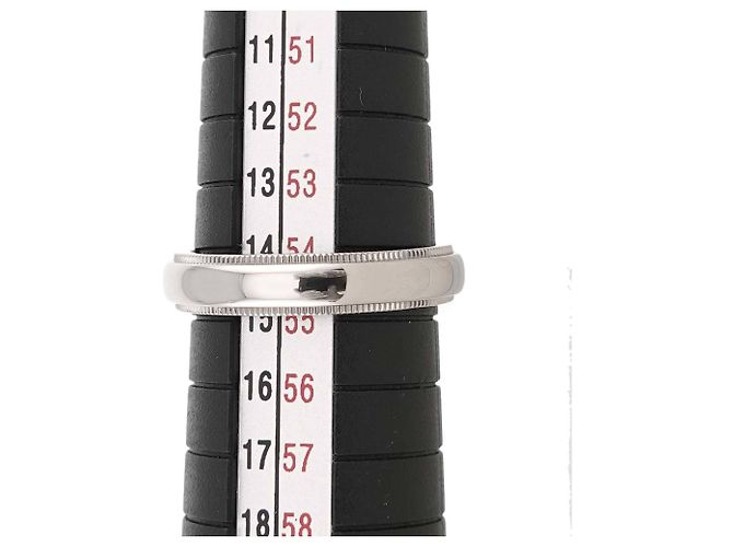 Autre Marque Tiffany & Co. Milgrain Ring aus Platin - Ansicht 5