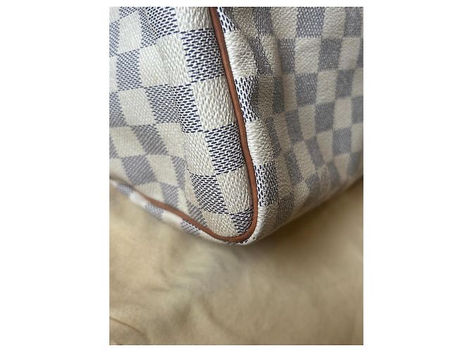 Borsa Louis Vuitton Speedy 30 Damier Azur - vista 19