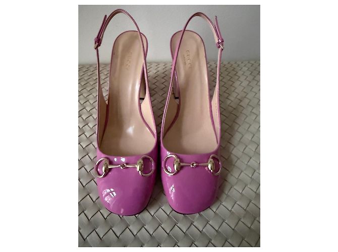 Décolleté Slingback Gucci Horsebit - vista 2