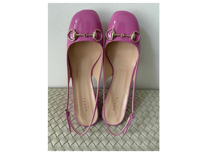 Décolleté Slingback Gucci Horsebit - vista 4