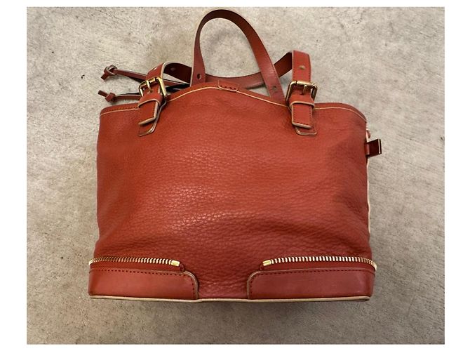 BOHO-CHIC RARO Borsa Tote Chloé « Ellen » Terracotta / Brique – Come Nuova - vista 9