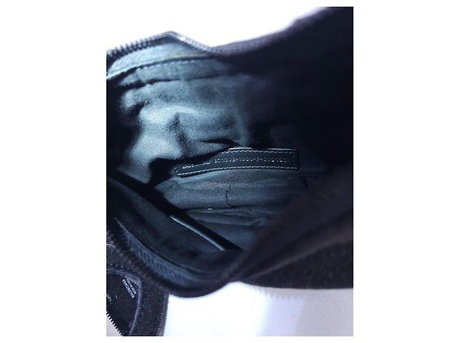 borsa in denim Balenciaga - vista 9