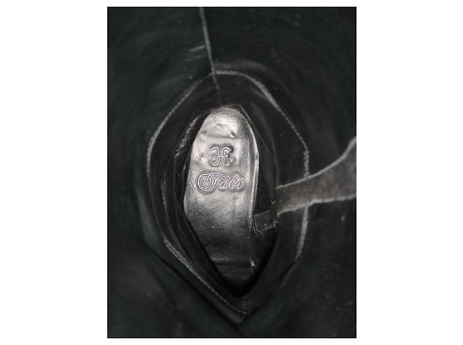 Autre Marque Fabi Botas altas de cuero negro - vista 8