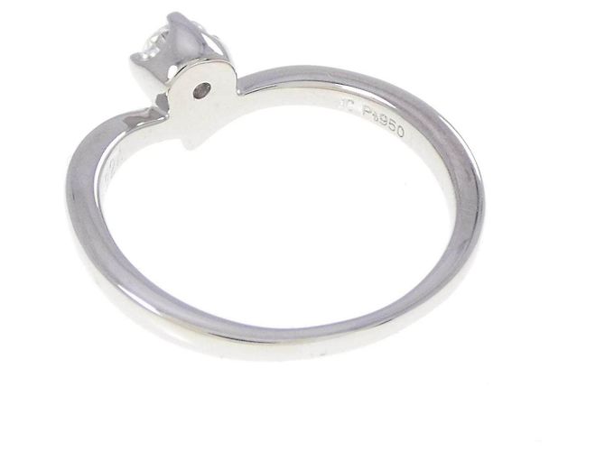 Autre Marque 4℃ PT950 Diamantring - Ansicht 3