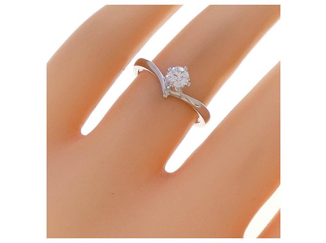 Autre Marque 4℃ PT950 Diamantring - Ansicht 5
