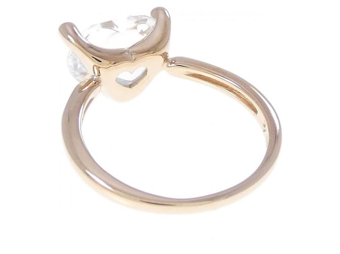 Autre Marque Anello Ponte Vecchio Au750 Oro Rosa Cristallo e Diamante - vista 3