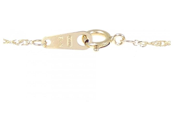 Autre Marque Collana Au750 Zaffiro e Diamante - vista 5